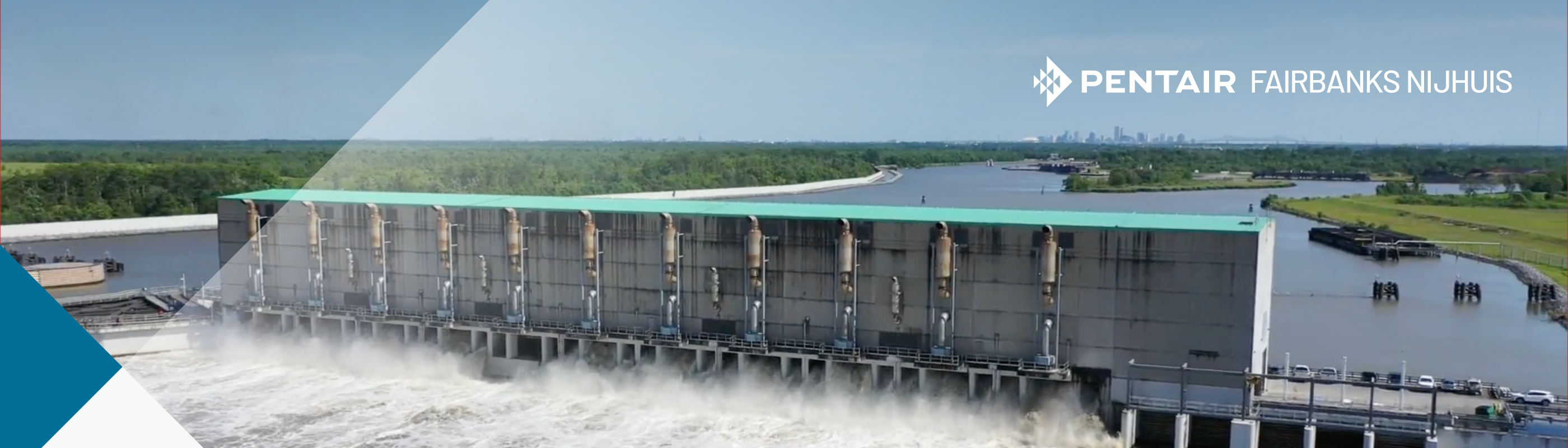 Pumping station at New Orleans 