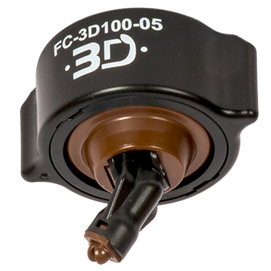 hypro, 3d, brown and black nozzle, fc-3d100-05, png, transparent background