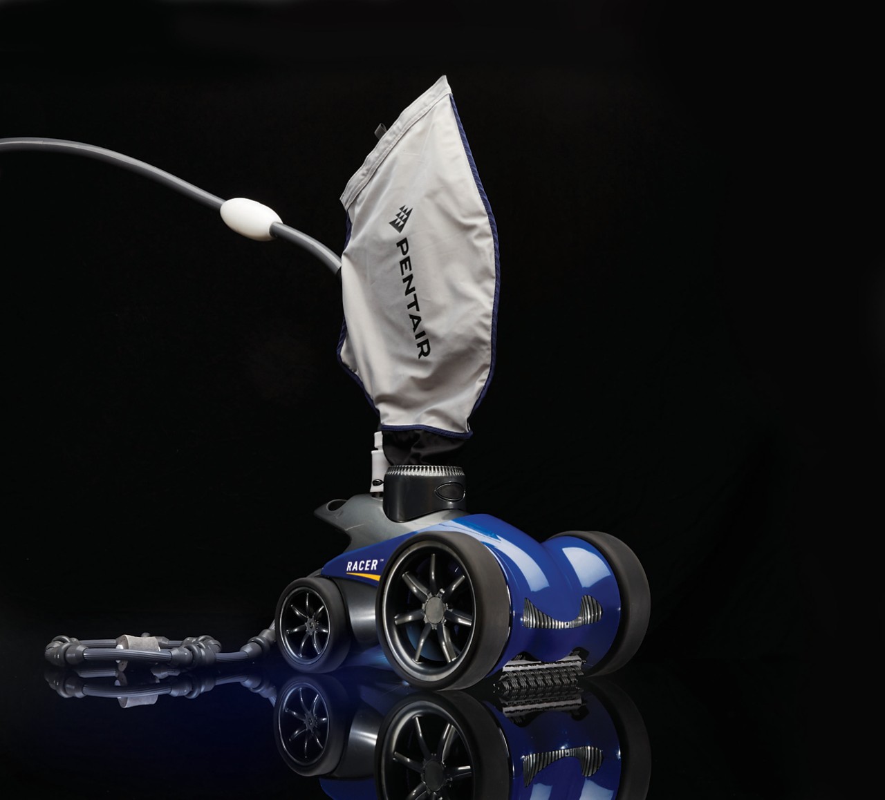 racer cleaner by pool